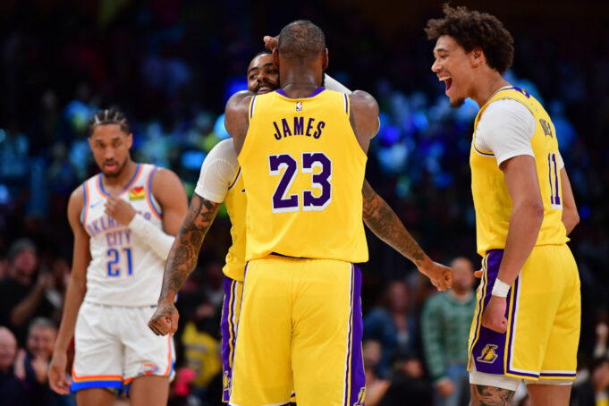 ศึก NBA: Thunder ปะทะ Lakers คืนนี้ที่ Crypto.com Arena