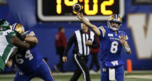 วินนิเพกเตรียมพบโตรอนโตในเกมชิงแชมป์ CFL