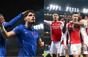 เชลซีเสมออาร์เซนอล 1-1 แบ่งแต้มในเกมสูสี