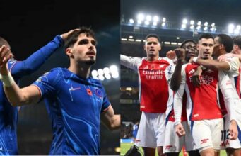 เชลซีเสมออาร์เซนอล 1-1 แบ่งแต้มในเกมสูสี