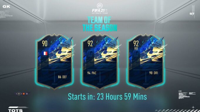 เปิดตัวทีมชุมชน TOTS FIFA 21 พร้อมใช้งานแล้ววันนี้