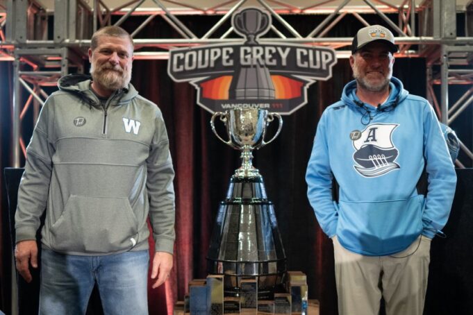 โค้ชสองตำนานเจอกันอีกครั้งในศึก Grey Cup