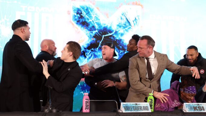 Darren Till & John Fury Clash at Chaotic Misfits Presser