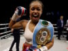 นาตาชา โจนัส ป้องกันแชมป์ IBF ชน ฮาบาซิน WBC