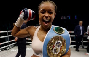 นาตาชา โจนัส ป้องกันแชมป์ IBF ชน ฮาบาซิน WBC