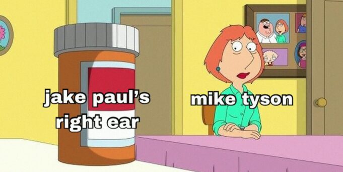 มีม Tyson vs Jake Paul: ศึกยุคต่างวัยที่ถล่มโซเชียล