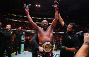 Jon Jones เล็งสู้ Pereira มากกว่า Aspinall หลัง UFC 309