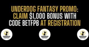 โปรโมชั่น Underdog Fantasy โบนัสสูงสุด $1,000 วันนี้!
