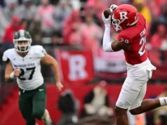 Rutgers พบ Michigan State ถ่ายทอดสดทาง FS1 30 พ.ย.