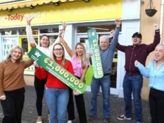 ร้านในดับลินขายสลาก EuroMillions ถูกรางวัล 1 ล้านยูโร