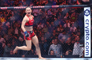 หยาน เสี่ยวหนาน คว้าชัย UFC มาเก๊า เรียกร้องชิงแชมป์