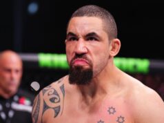 โรเบิร์ต วิทเทเกอร์เผยปัญหาฟันล่างหลัง UFC 308