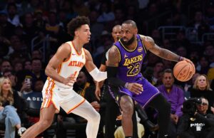 เลอบรอนทำลายสถิติ 30 แต้มเกมมากสุดใน NBA