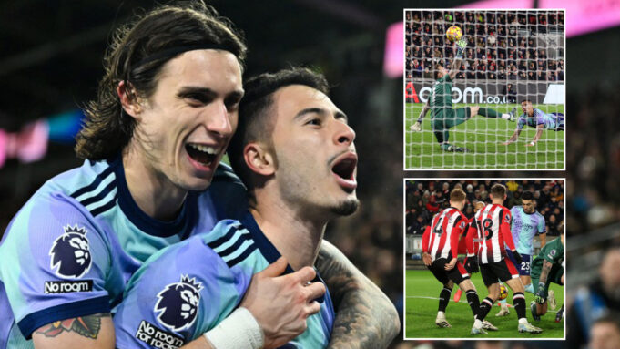 อาร์เซนอลโชว์ฟอร์มเฉียบ คว้าชัยเบรนท์ฟอร์ด 3-1