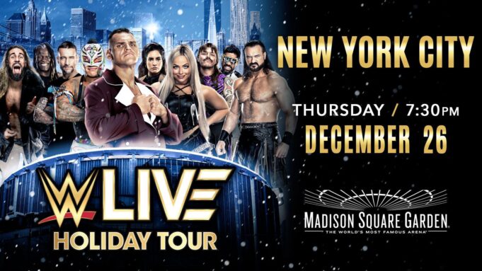 WWE เตรียมจัดแมตช์เดือดที่ MSG 26 ธ.ค. 2024