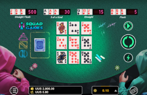 Squad Games โดย Gameplay Interactive – แอคชันโป๊กเกอร์เดิมพันสูงพร้อมการแข่งขันแบบทีม