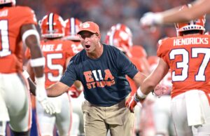 Clemson ดึง Tom Allen นั่งผู้ประสานงานป้องกันคนใหม่