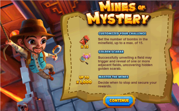 MINES OF MYSTERY โดย CRESCENDO GAMES