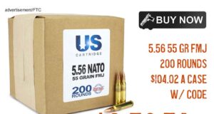 กระสุน US Cartridge 5.56 FMJ 200 นัด เพียง $104.02