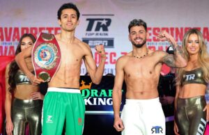 นาวาร์เรเต้ ป้องกันแชมป์ WBO รีแมตช์ วาลเดซ