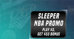 โปรโมชัน Sleeper NBA: สมัครวันนี้ รับโบนัส $55!