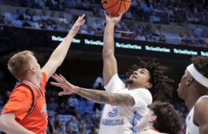 UVa เปิดเกมแย่ พ่ายนอร์ทแคโรไลนา 81-66