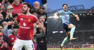 อาร์เซนอลสะดุด เสมอแมนยู 1-1 ลุ้นแชมป์ริบหรี่