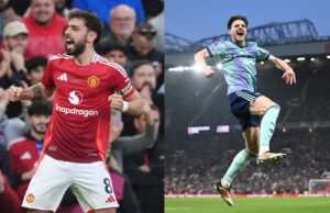 อาร์เซนอลสะดุด เสมอแมนยู 1-1 ลุ้นแชมป์ริบหรี่