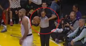 กรรมการ NBA เลียนแบบท่าของ LeBron James กลางเกม