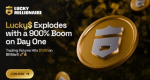 **LUCKY$ พุ่ง 900% วันแรก! ซื้อขายทะลุ $12 ล้านบน BitMart**