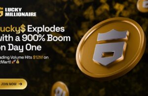**LUCKY$ พุ่ง 900% วันแรก! ซื้อขายทะลุ $12 ล้านบน BitMart**