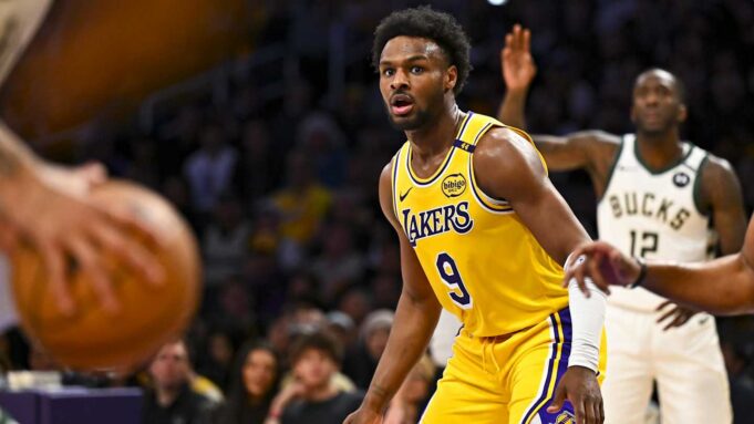 Bronny James พลาดทีมยอดเยี่ยม G League ปี 2024-25