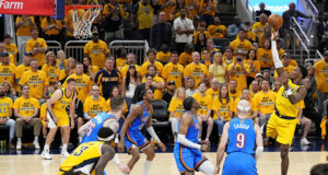 เพเซอร์สเปิดบ้านชนธันเดอร์ เกม 4 ชิงแชมป์ NBA