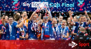 เรนเจอร์สถล่มฮิเบอร์เนียน 5-0 คว้าแชมป์ SWPL Cup