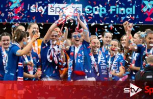เรนเจอร์สถล่มฮิเบอร์เนียน 5-0 คว้าแชมป์ SWPL Cup