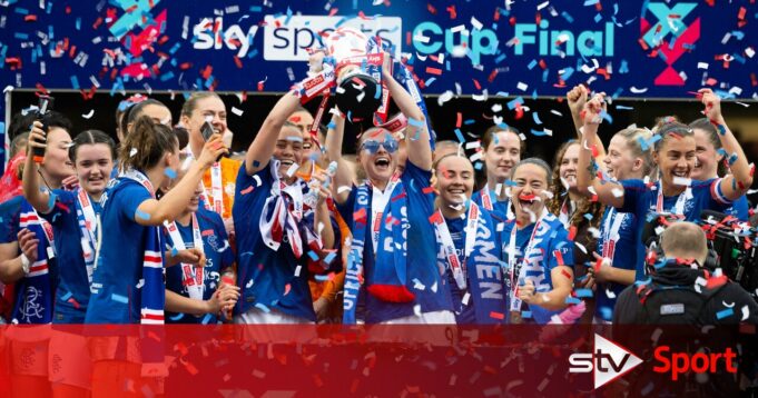 เรนเจอร์สถล่มฮิเบอร์เนียน 5-0 คว้าแชมป์ SWPL Cup