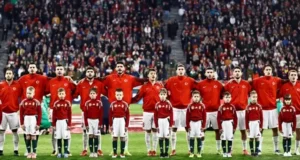 แฟนบอลฮังการีโห่เพลงชาติเรา ก่อนเกมเพลย์ออฟ