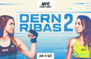 UFC Vegas 101: เดิร์นปะทะริบาส รีแมตช์ 11 ม.ค. 2025
