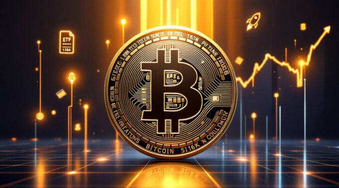 บิทคอยน์พุ่งแตะ $122K ตลาดคริปโตคึกคัก ก.ค. 2025