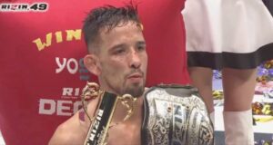 เคลเบอร์ โคอิเกะ ทวงแชมป์เฟเธอร์เวต RIZIN สำเร็จ