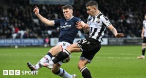 St Mirren พ่าย Dundee 2-1 แม้ครองเกมเหนือกว่า