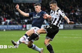 St Mirren พ่าย Dundee 2-1 แม้ครองเกมเหนือกว่า