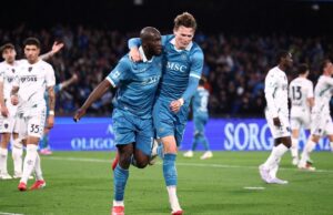 ลูกากูฟอร์มเด่น! นาโปลีอัดเอ็มโปลี 3-0 ลุ้นแชมป์ต่อ