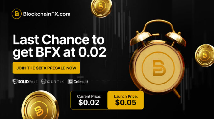 พรีเซล BlockchainFX ให้ผลตอบแทนสูงก่อนเข้าเทรด