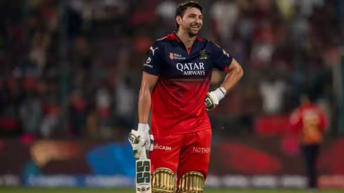 ทิม เดวิด ฮีโร่ RCB ทุบสถิติวิรัช โคห์ลี