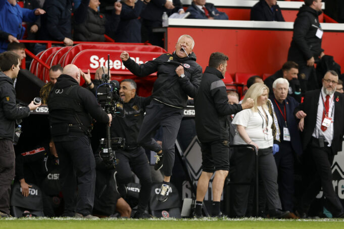 เชฟฯ ยูไนเต็ด ชนะคาร์ดิฟฟ์ 2-0 ลุ้นเลื่อนชั้นต่อ
