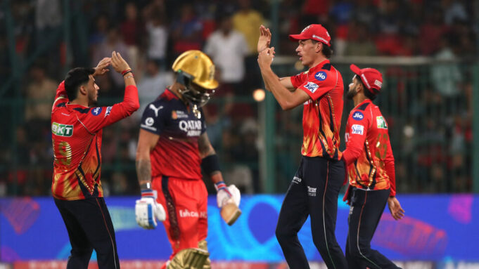 RCB พ่ายคาบ้าน 3 นัดติด ปัญจาบชนะเกมฝนขัดข้อง