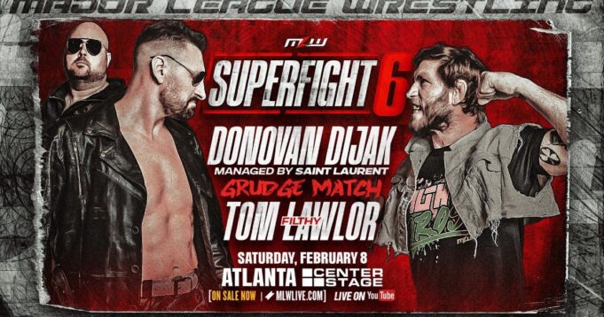 ดอนาวาน ปะทะ ทอม ลอว์เลอร์ เดือด! ศึก MLW SuperFight 6