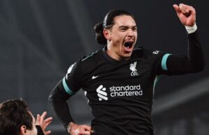 ดาร์วิน นูเญซ ฮีโร่ลิเวอร์พูล ชนะเบรนท์ฟอร์ด 2-0