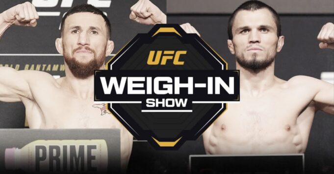 UFC 311: มาคาเชฟ ป้องกันแชมป์, ซารูคยานพลาดน้ำหนัก